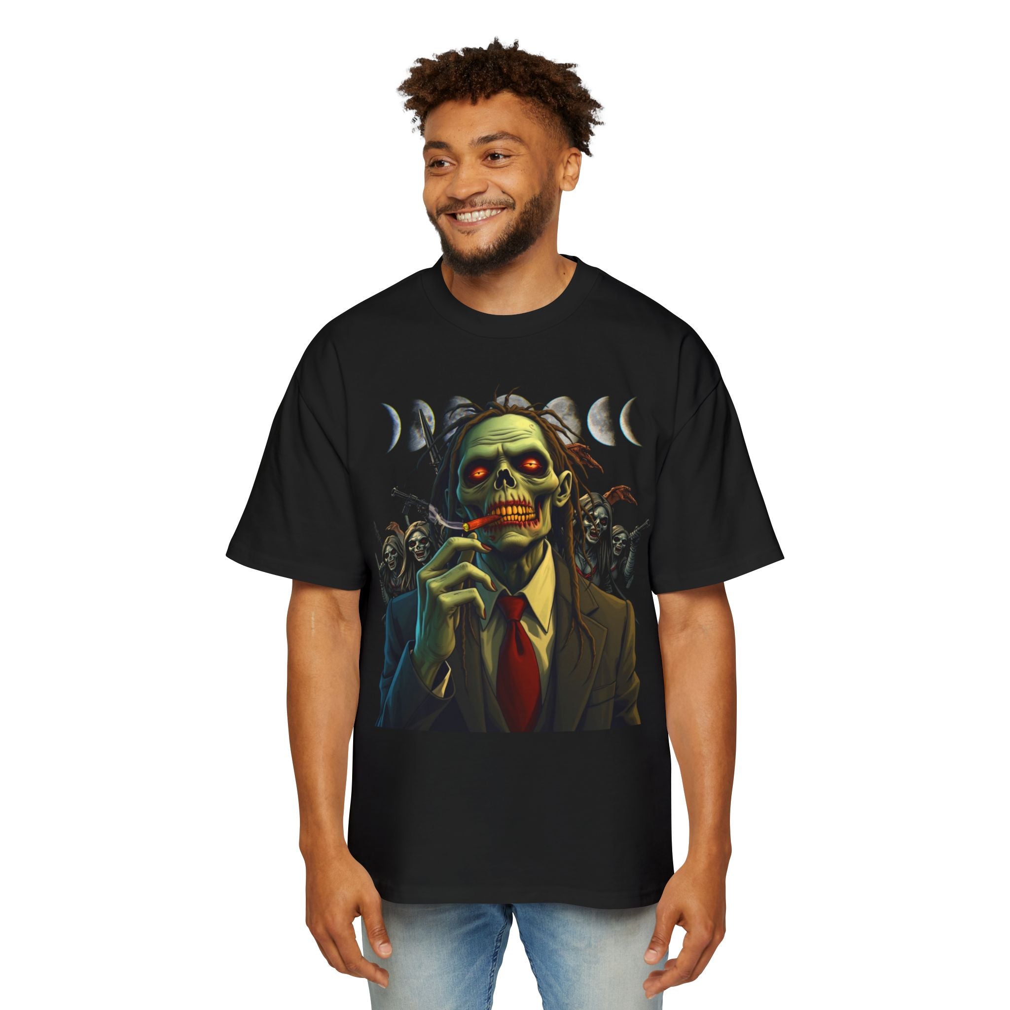 Heavy Oversized "Lil Zombie" Tee