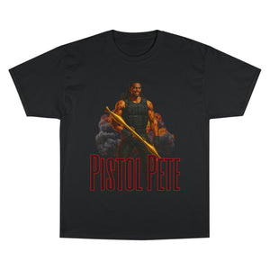 Pistol Pete Champion Graphic Tee, Retro Gaming Shirt, Streetwear Top, Unisex Casual Wear, Gift for Gamers and Fans