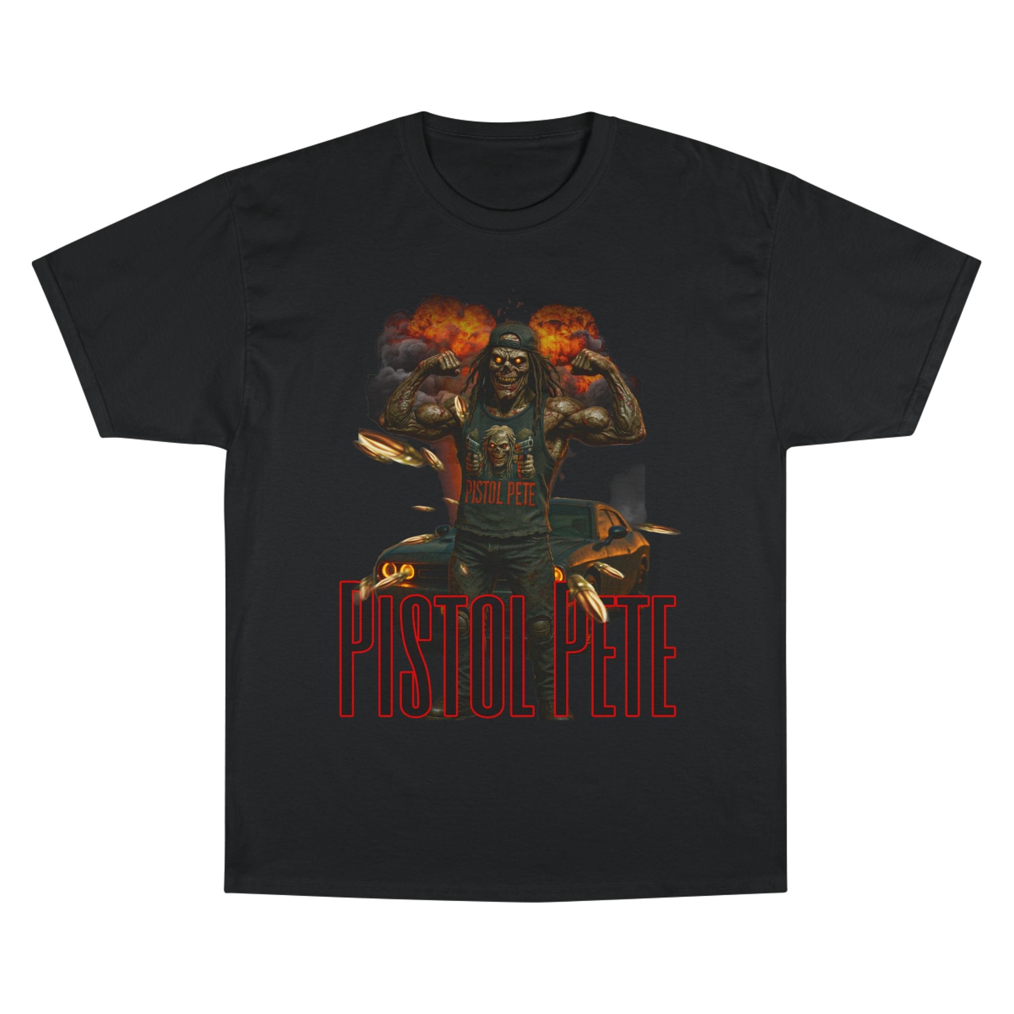 Pistol Pete Champion Graphic Tee, Athletic Wear, Streetwear, Gift for Sports Fans, Urban Outfit, Casual Style