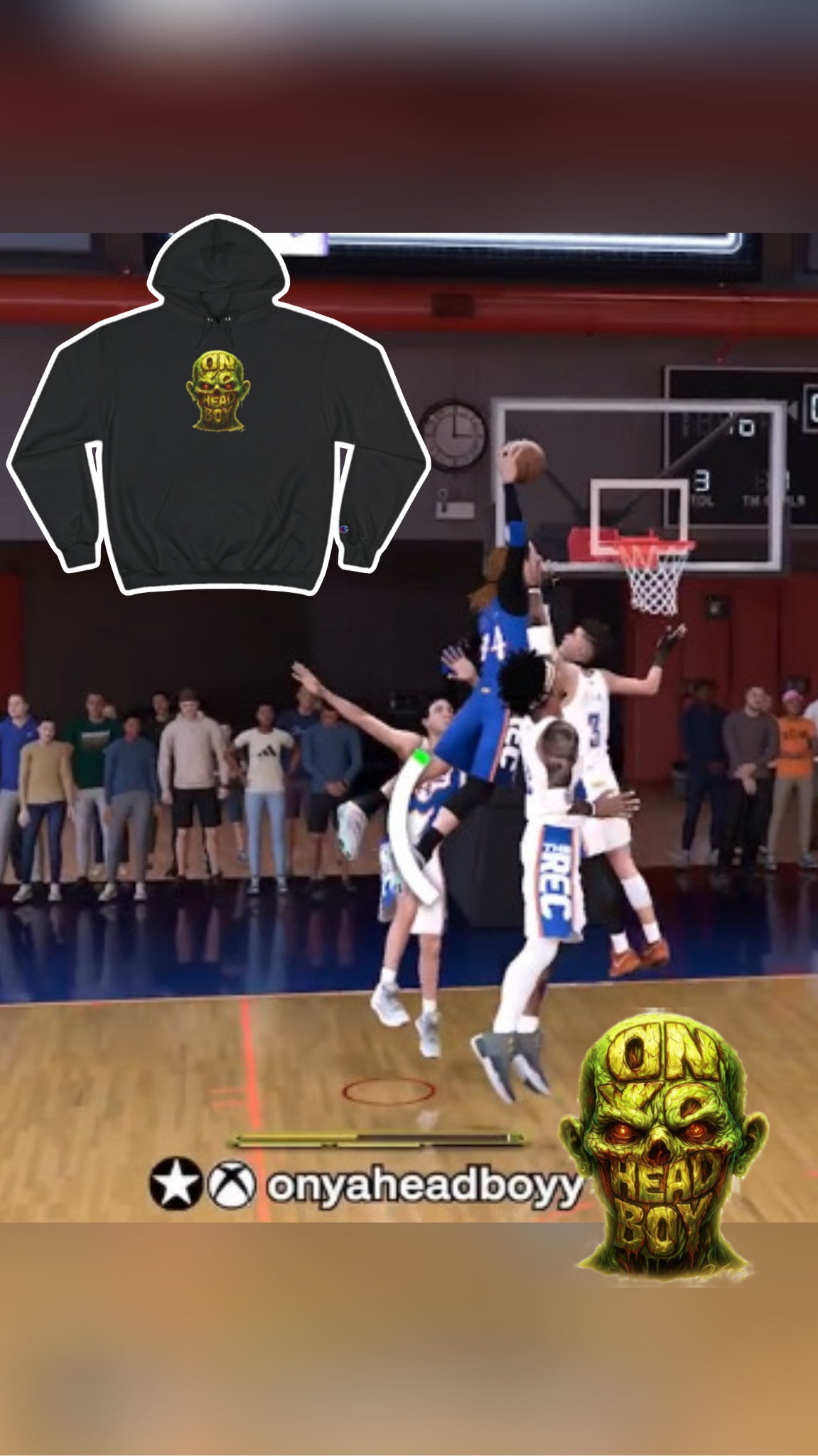 OnYaHeadBoyy Champion Hoodie