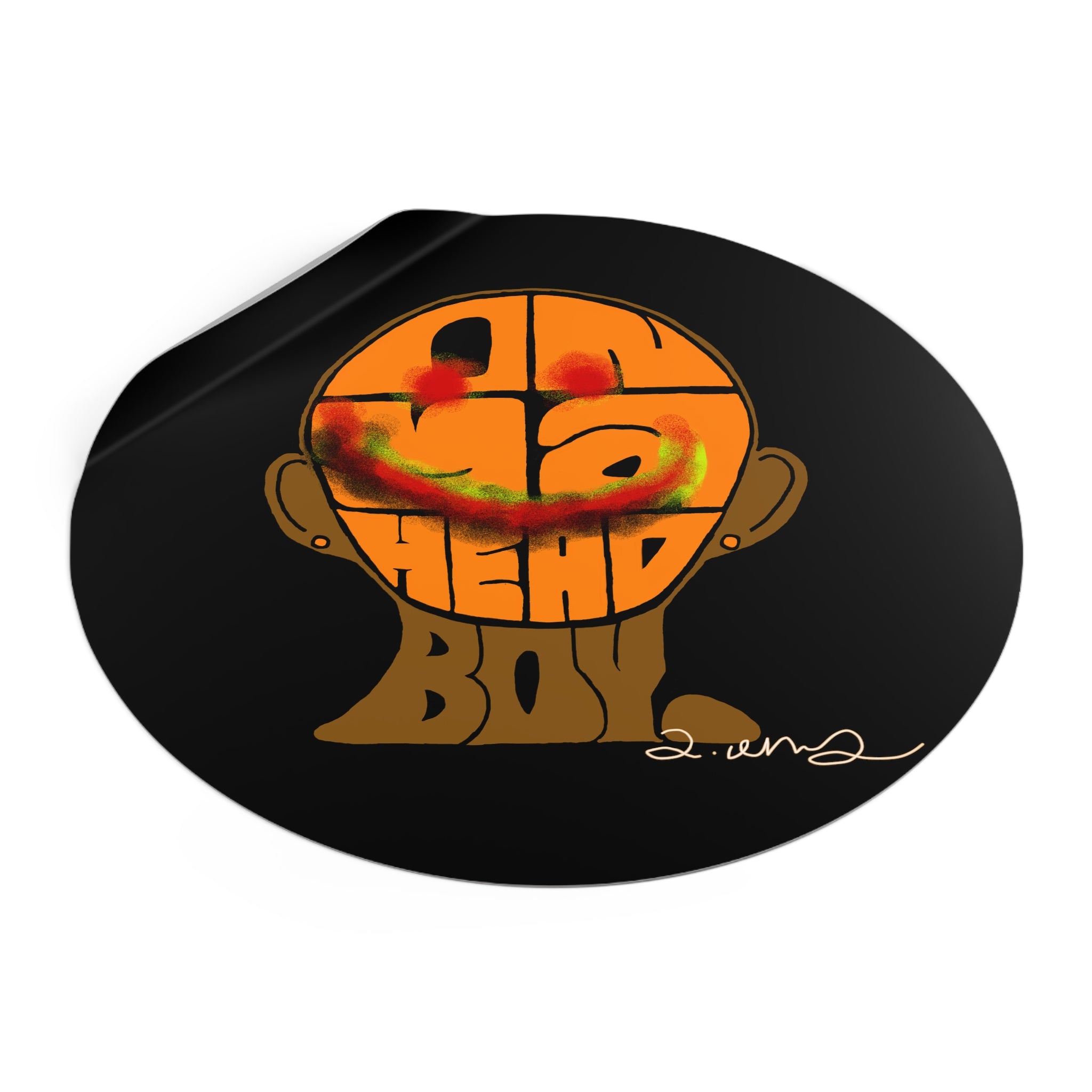 On Ya Head Boy Stickers