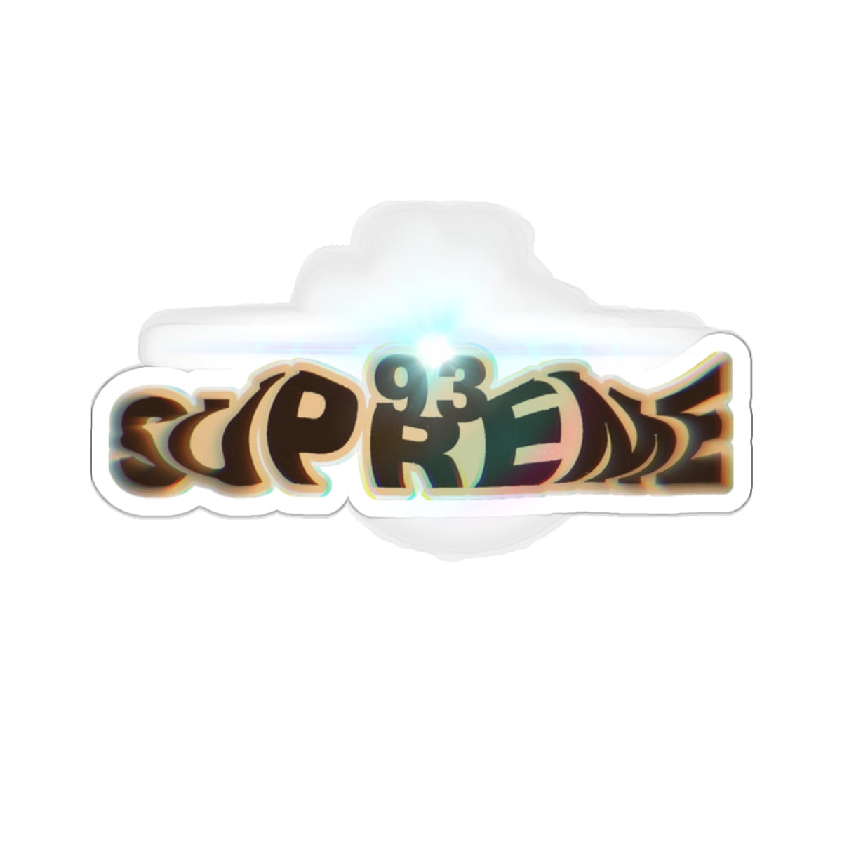 93 Supreme Stickers