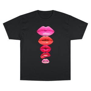 Bold Lips Champion T-Shirt | Streetwear Style for Fashion Lovers