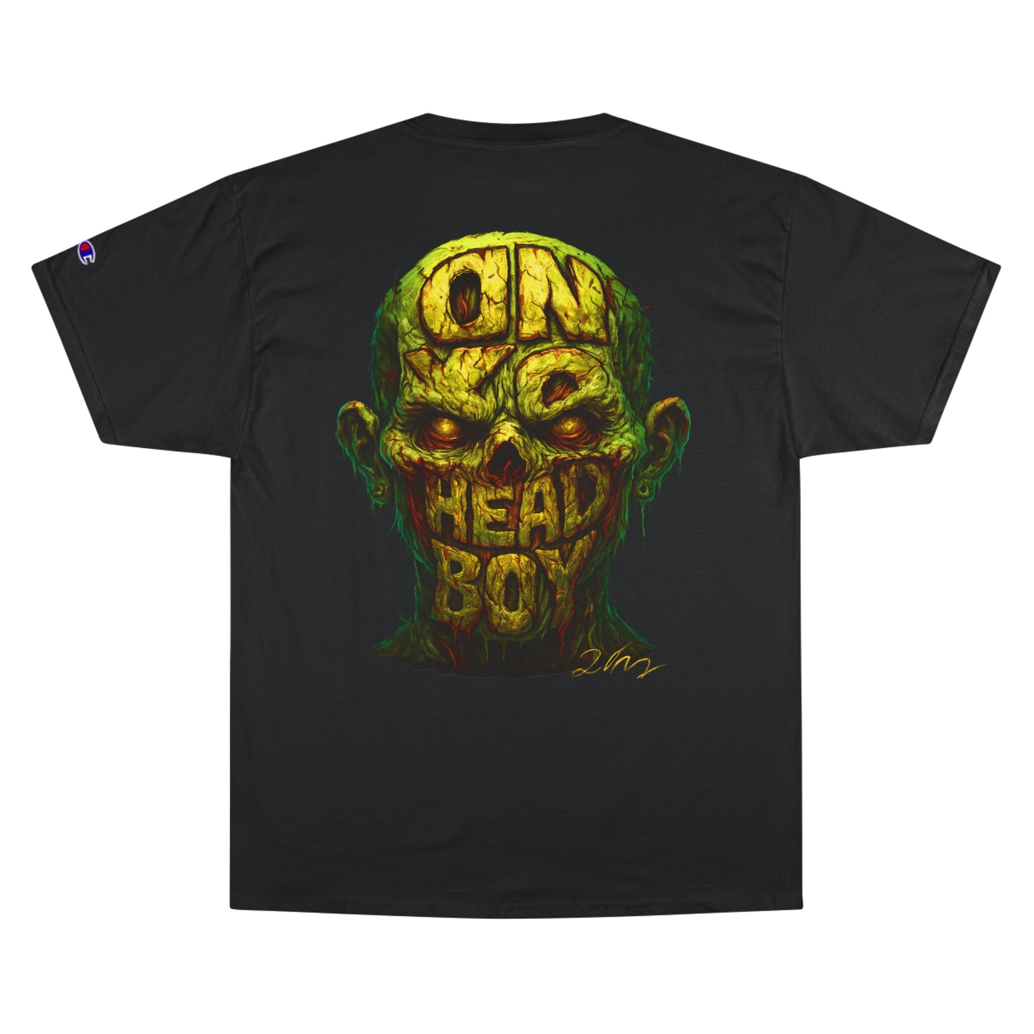 Zombie OnYaHeadBoy Champion T-Shirt
