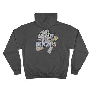 All About the Benjiis Champion Hoodie