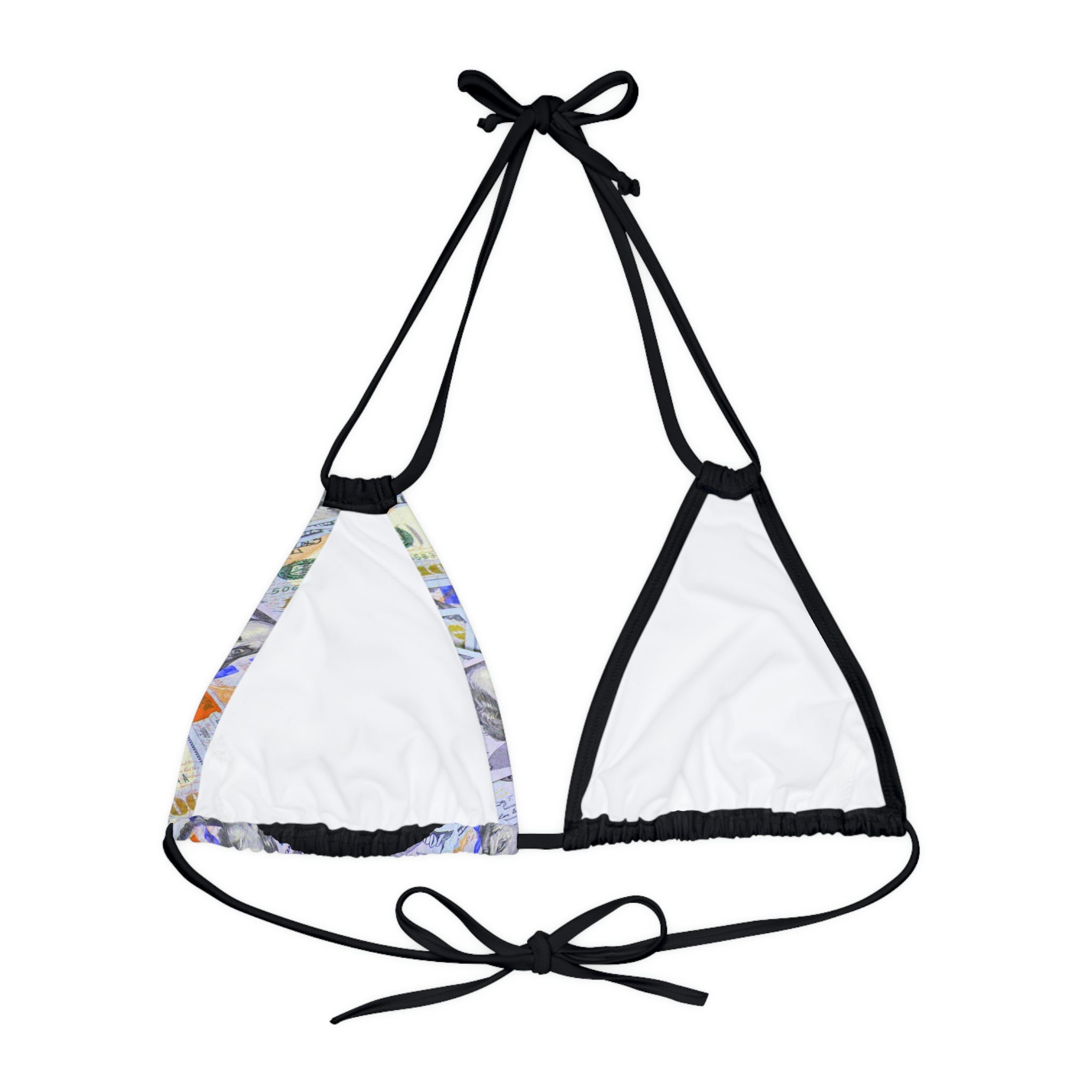 Strappy Triangle Bikini Top
