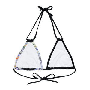 Strappy Triangle Bikini Top