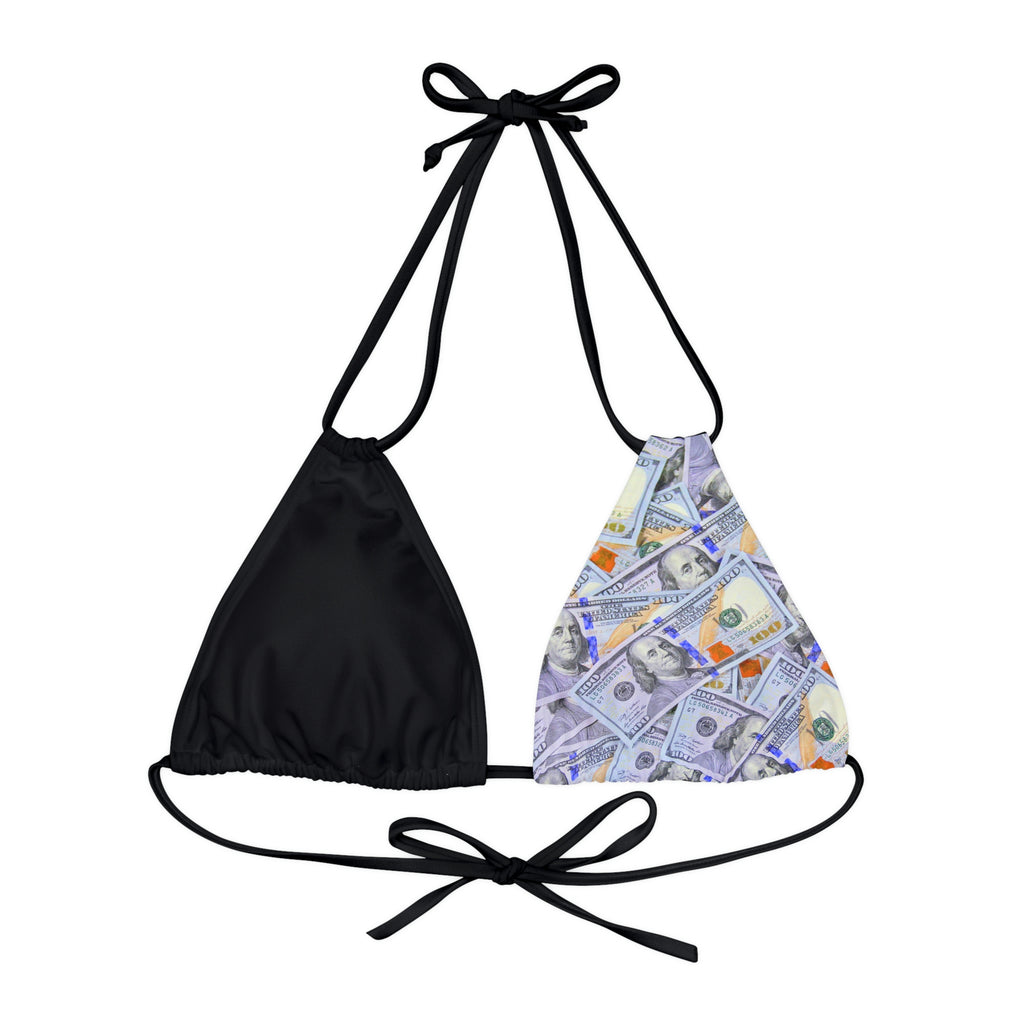 Strappy Triangle Bikini Top